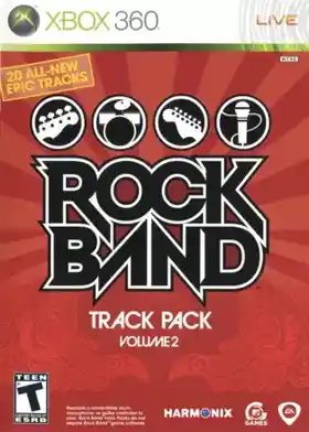 Rock Band Track Pack 2 (USA) box cover front